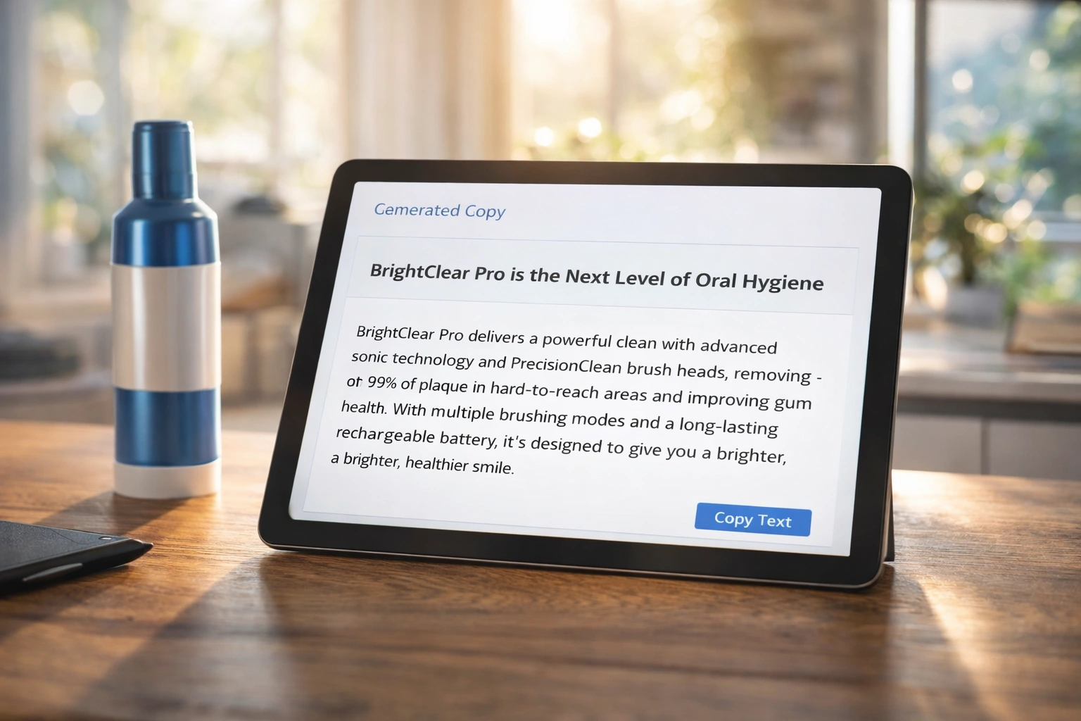 An ai product generator creating high-converting sales copy for diverse retail items.
