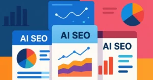 Dashboard illustrating generative engine optimization and citation tracking